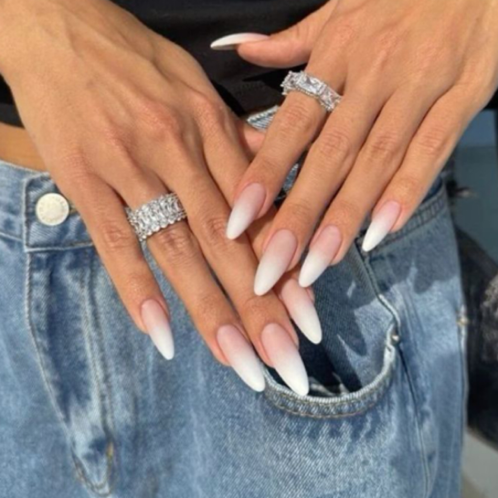 Long Nails Ombre at Julia Nails Florida in Orlando, FL