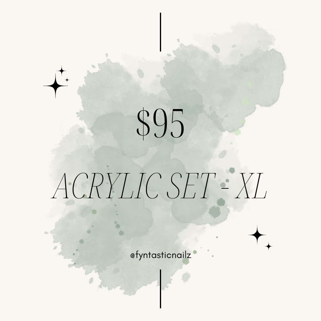 Acrylic Full Set - XL