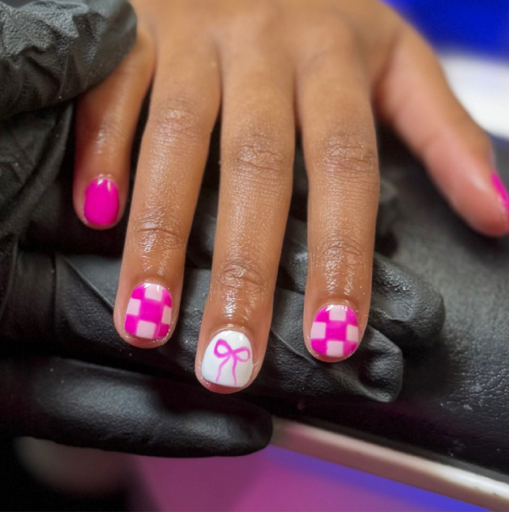 Kids Mani & Pedi at Painted by Alina in Akron, OH