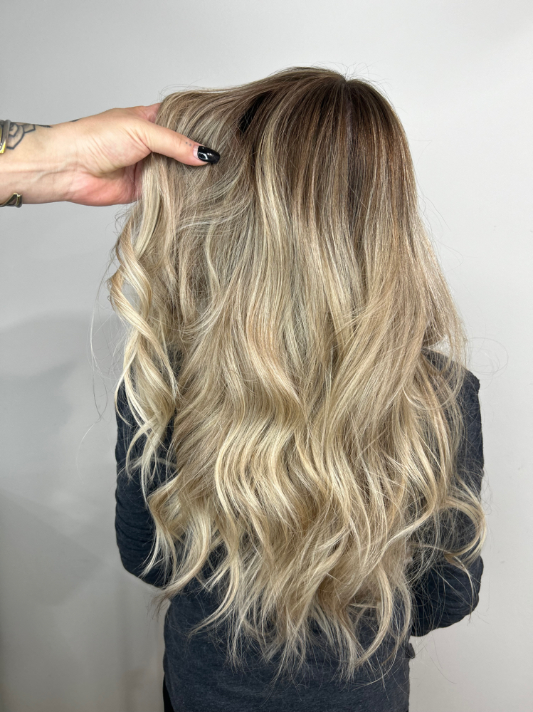 Tape-in Hair Extensions Install