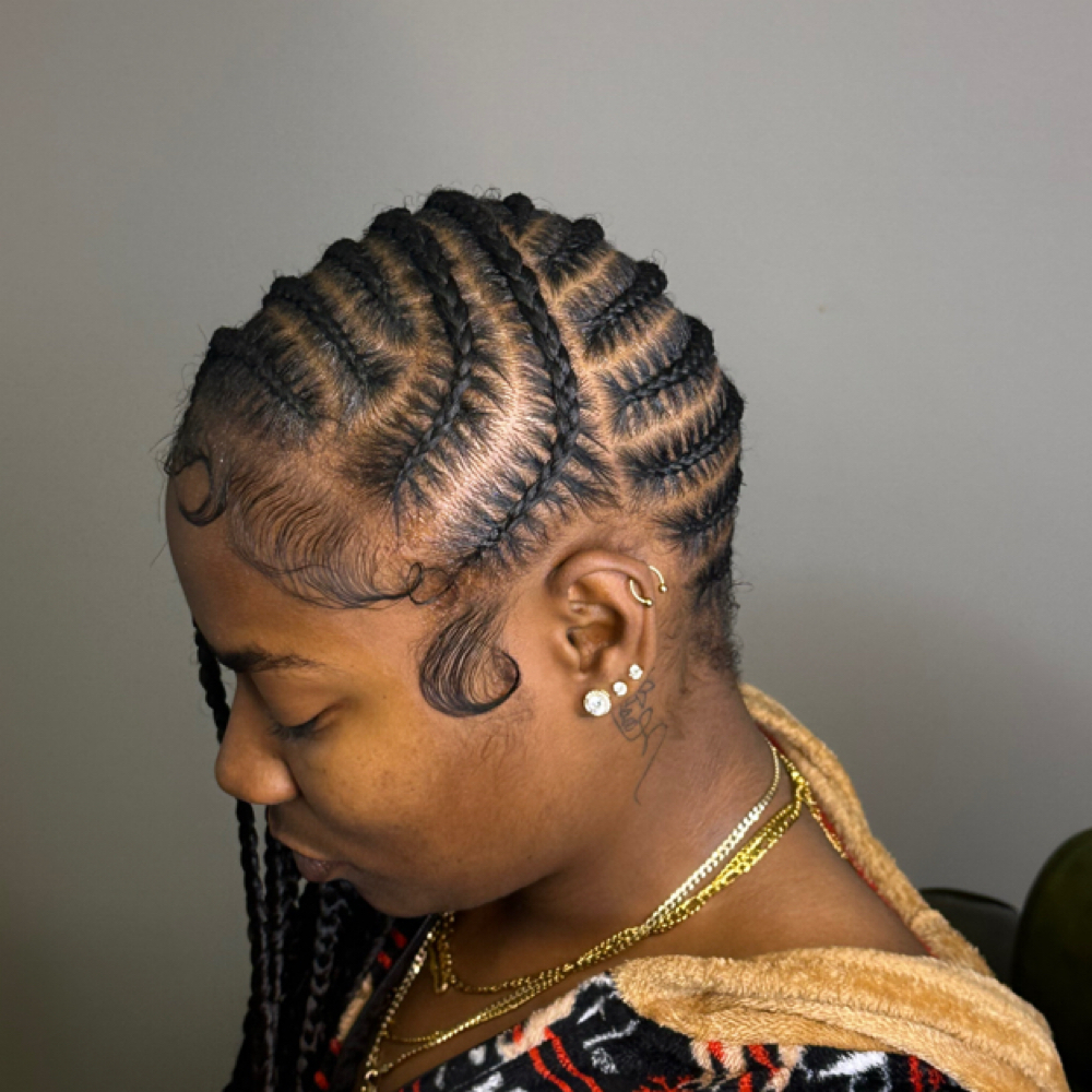 Lemonade braids at Malama Collective in ocala, FL