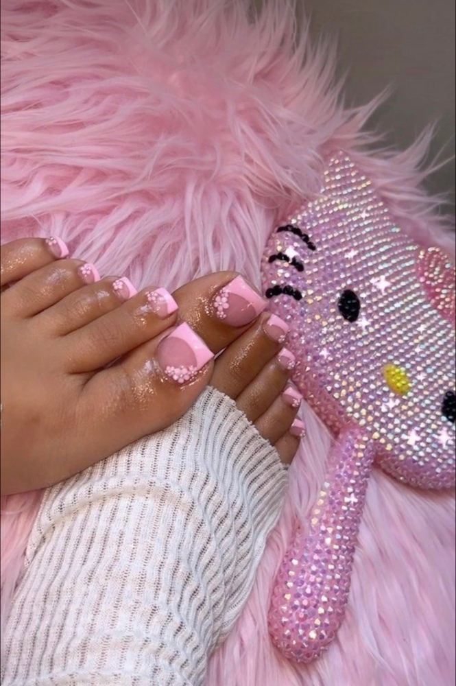 Acrylic Pedicure