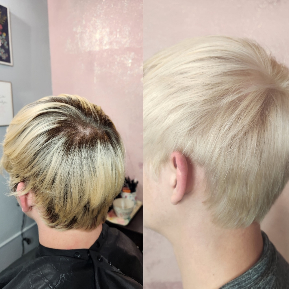 Lightener Retouch at Stormie Rains Hair in Lubbock, TX