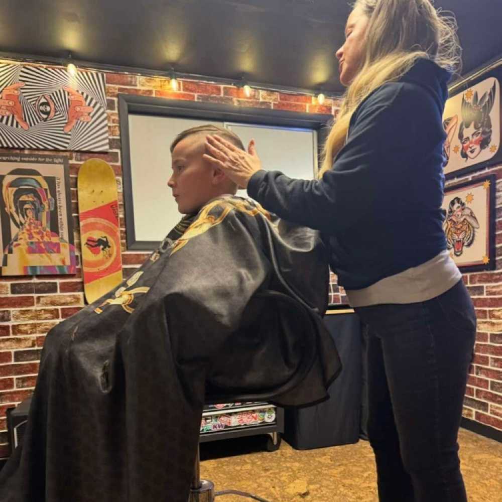 Kids Skin Fade at Barberelas in Mount Shasta, CA