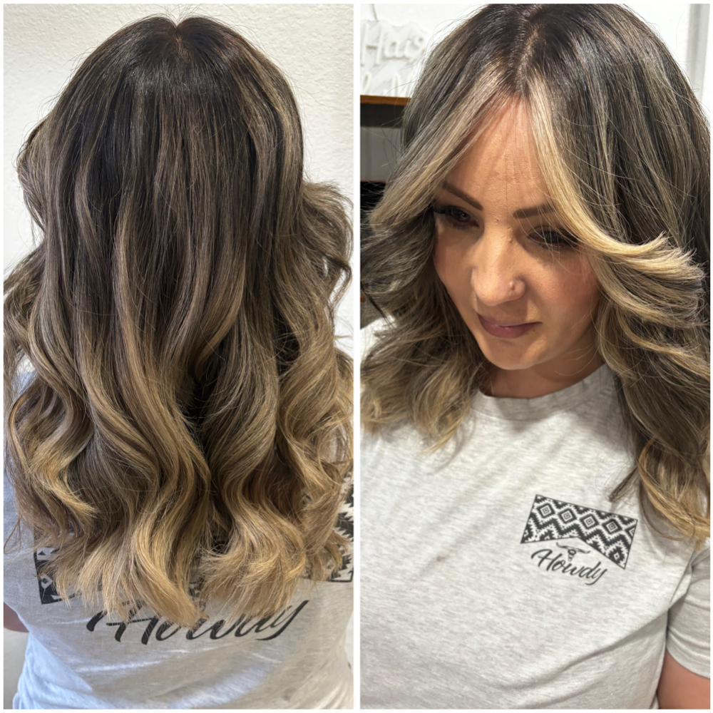 Blonde Balayage at YessCurls in Northglenn, CO