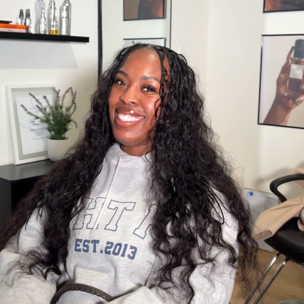 Light & Natural Bohemian Knotless at by Zoey Rose in Lewisville, TX