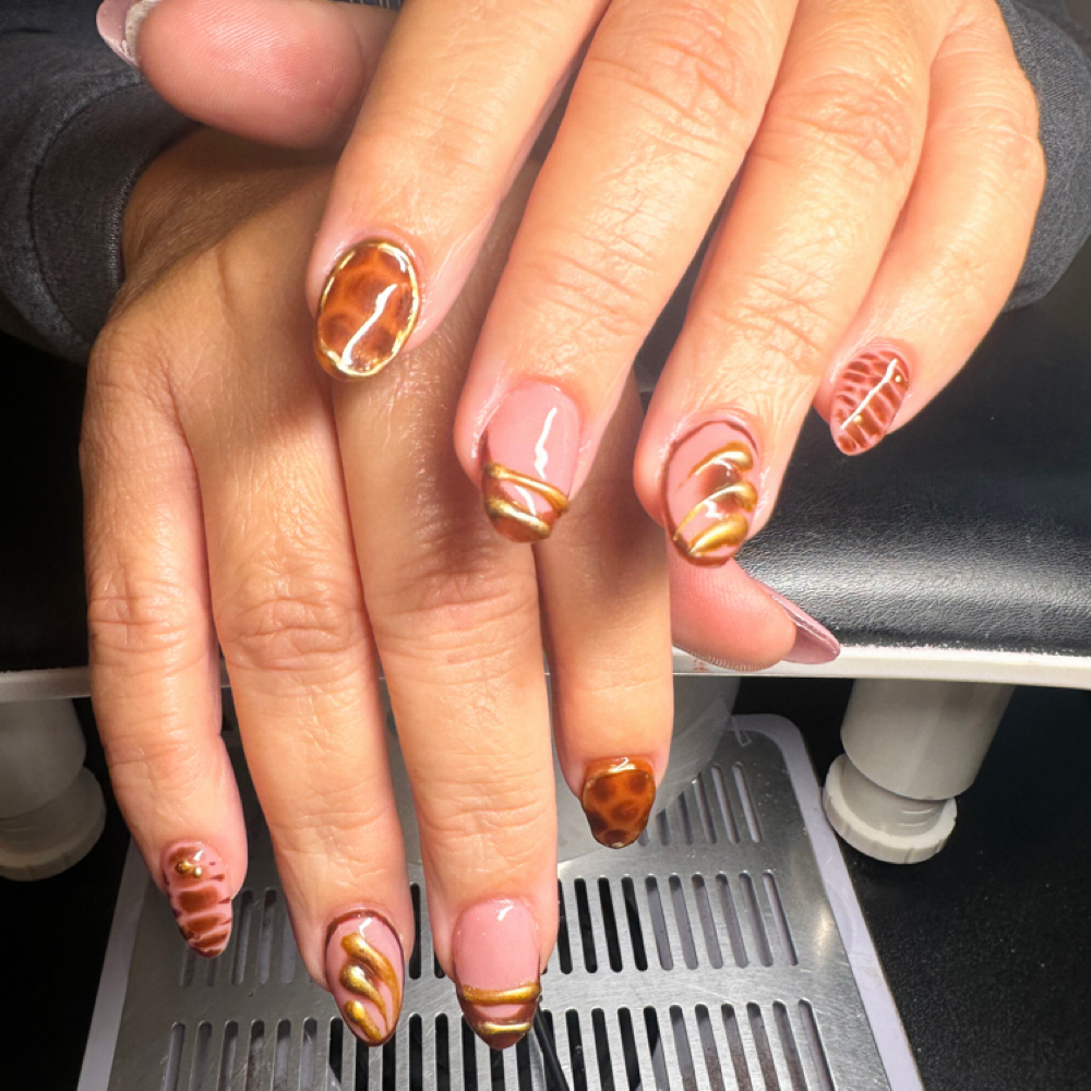 Acrylic Full Set with Gel at Avalon salon & spa in Chillicothe, OH