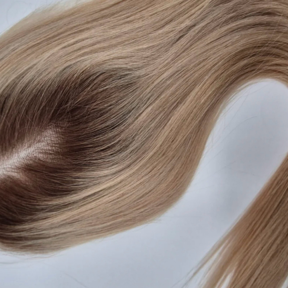 Mesh Tooper Initial Instal at Hair by Kristen at Renewed a Luxury Salon in Granbury, TX