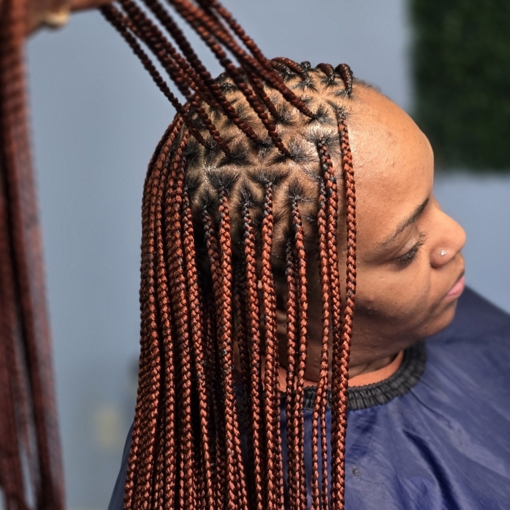 Knotless Braids at Braidsbylite in Pendergrass, GA