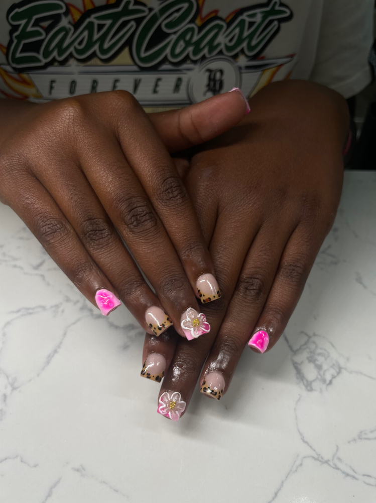 Short Gel Or Acrylic Set