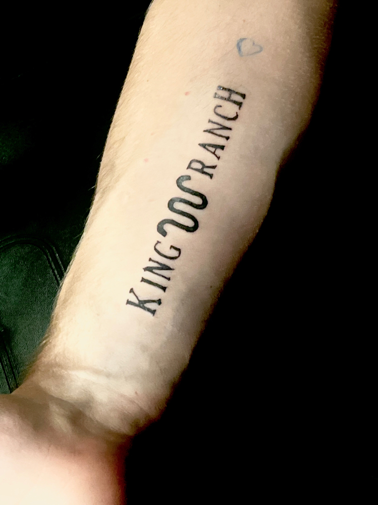Simple Font Body Art Tattoos