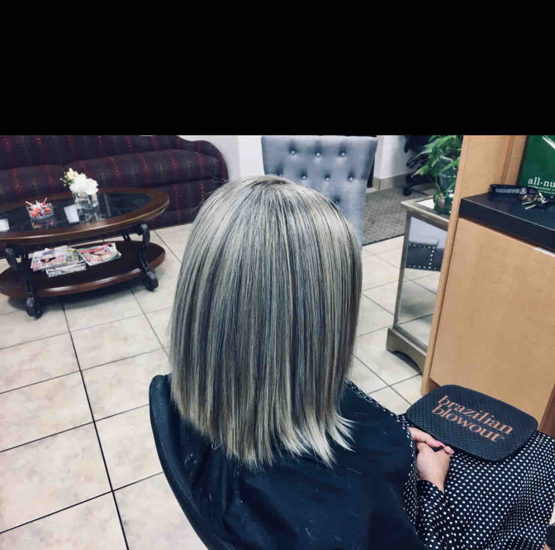 HAIR-HIGHLIGHTS + HAIRCUT & STYLE