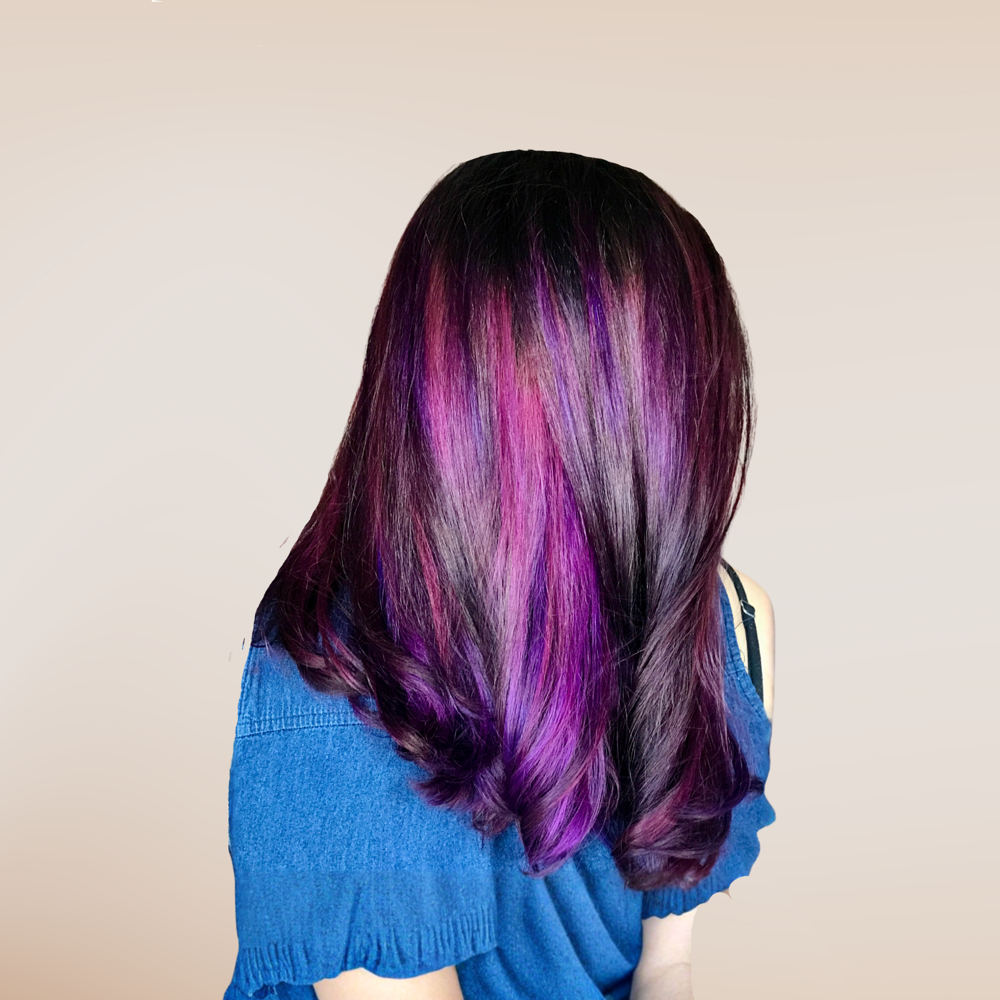 Fantasy Shades Consultation at Vivid Strands in North Haven, CT
