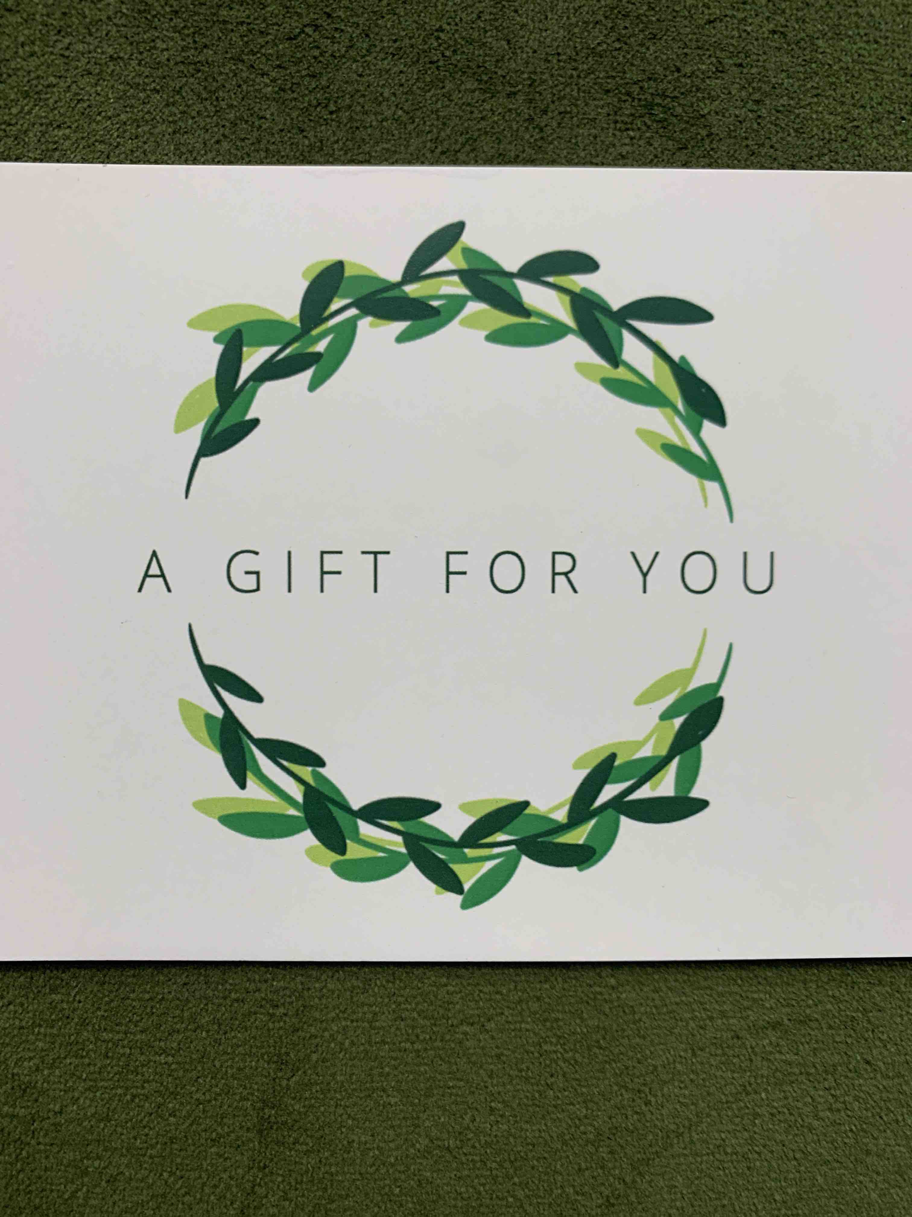 Gift Certificate