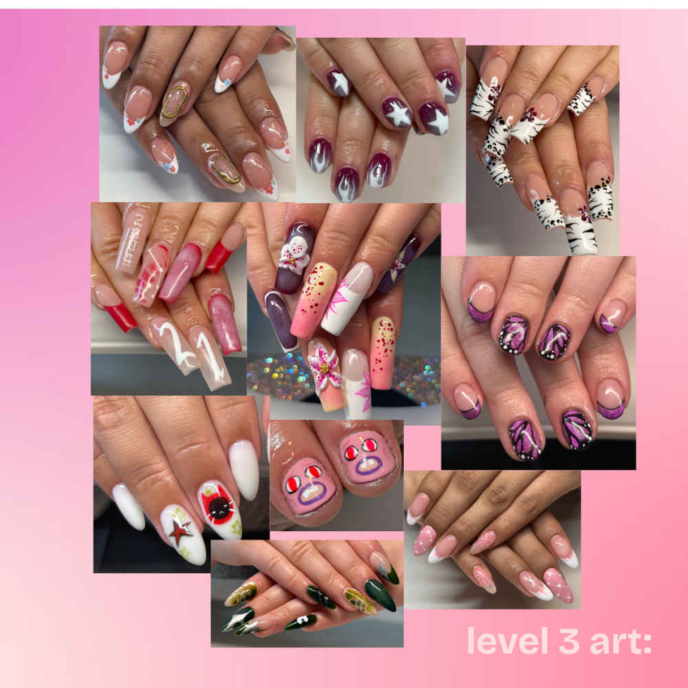 Tier 3 Nail Art