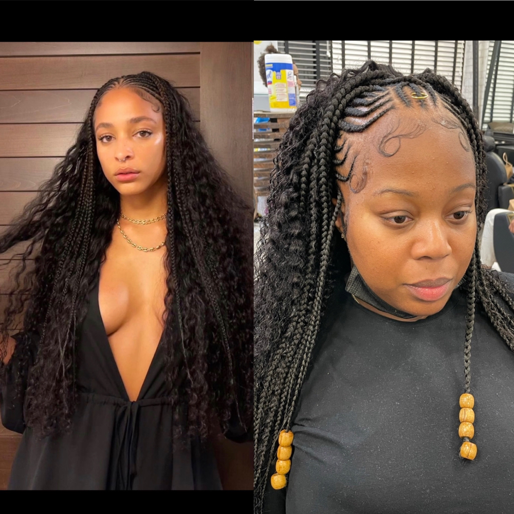 Small Feedin/ Partial Sew In