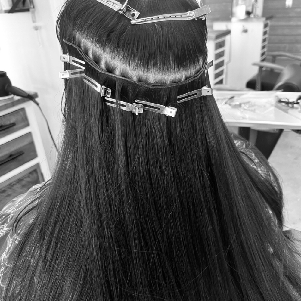 Weft Extension Move Up at Dahlia Salon + Spa in Evans, GA