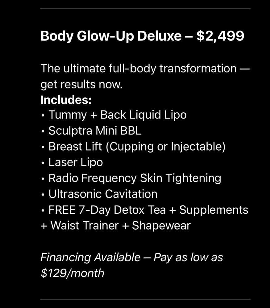Body Glow Up Deluxe