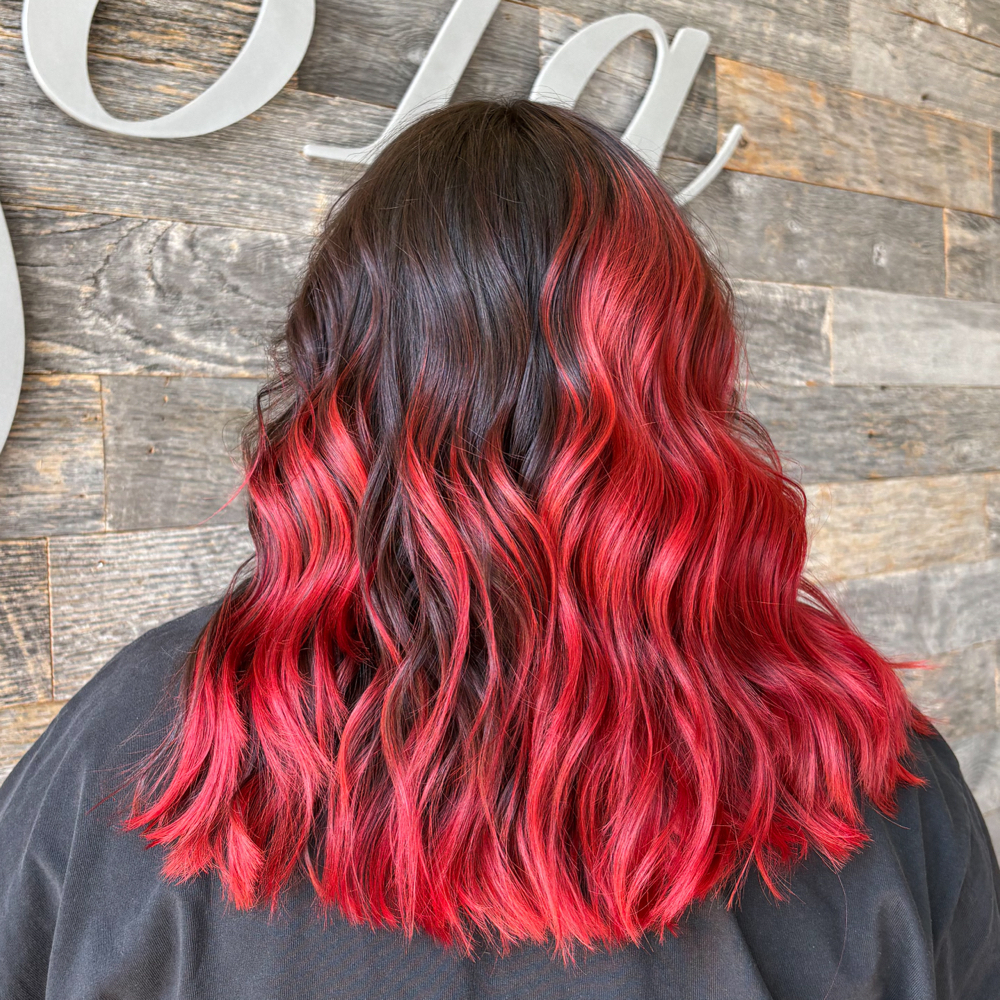 Half Head Highlight/Lowlight at Moxie Studio in Lexington, KY