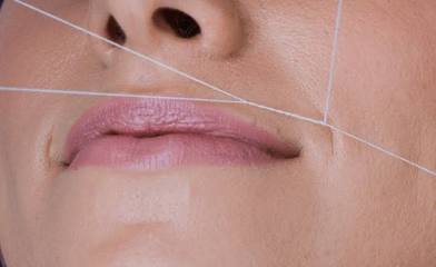 Upper Lip Threading
