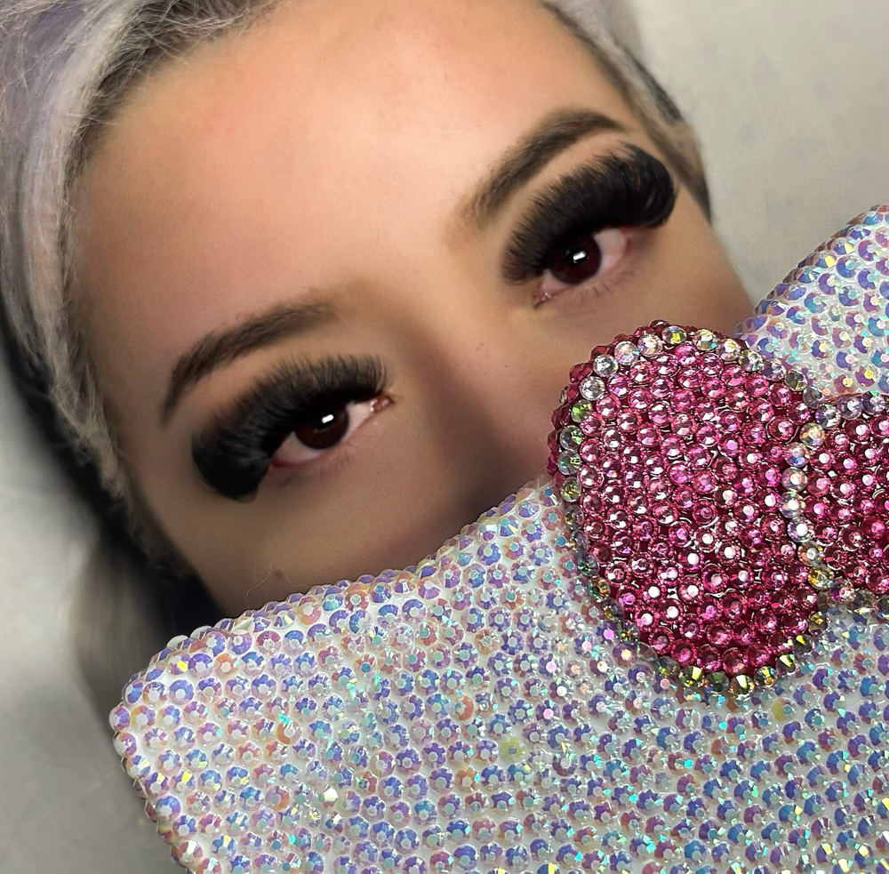 Mega Volume Eyelash Extensions at Glitz Glamourr in Pasadena, TX