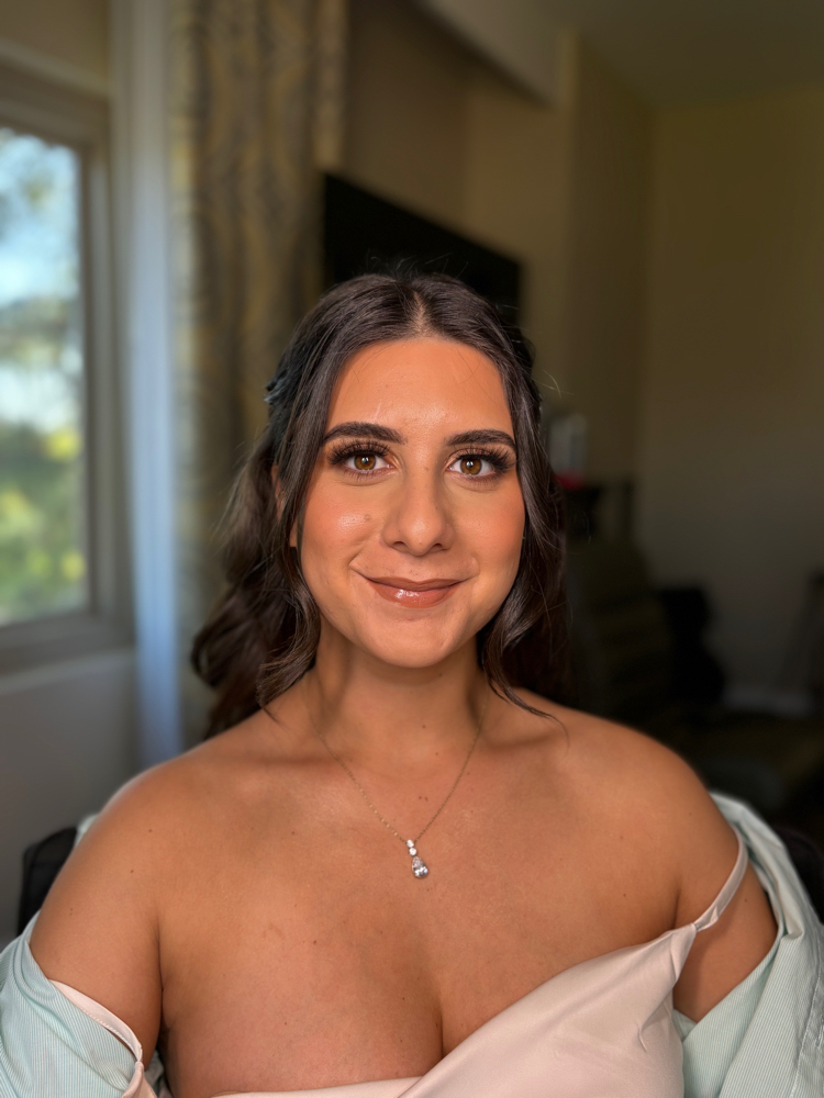 Bridal makeup preview 🤍
