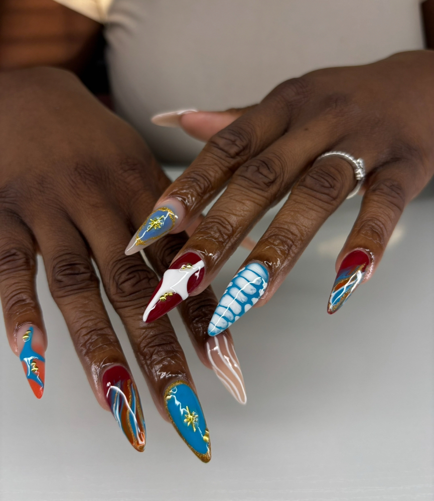 Long Acrylics at Alyssa Acrylics in Niles, MI