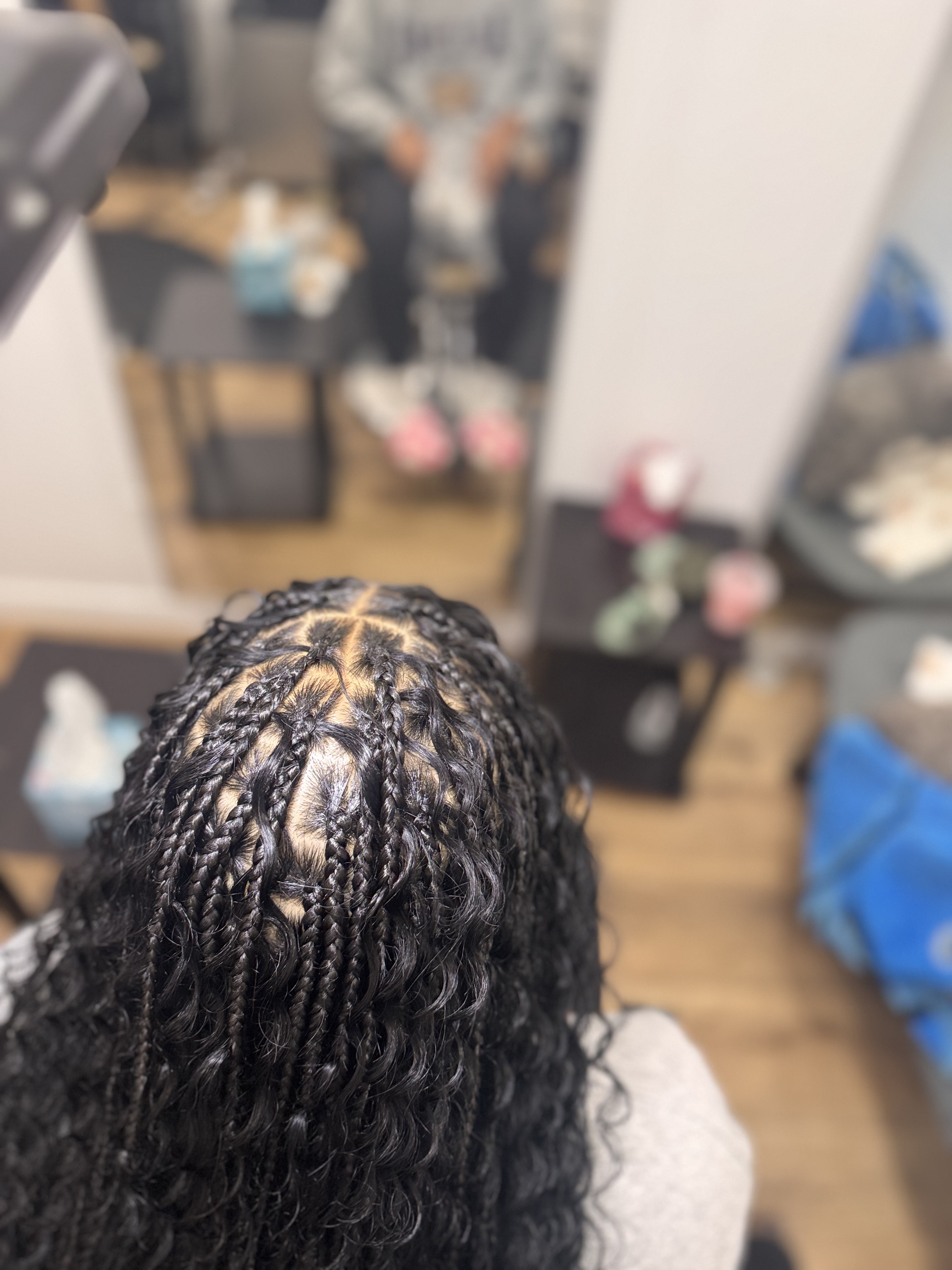 Boho knotless Small medium at Michou  HairBraiding in Anaheim, CA