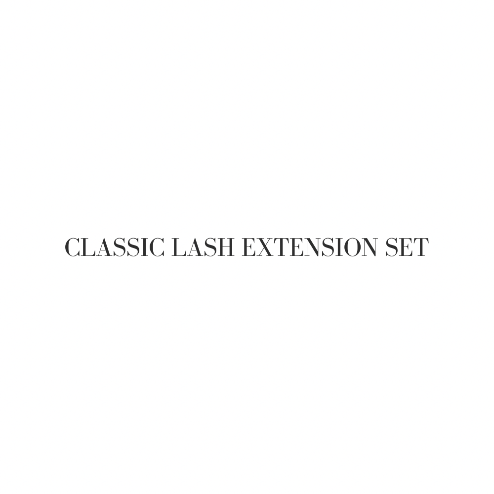 Classic Lash Extension Set