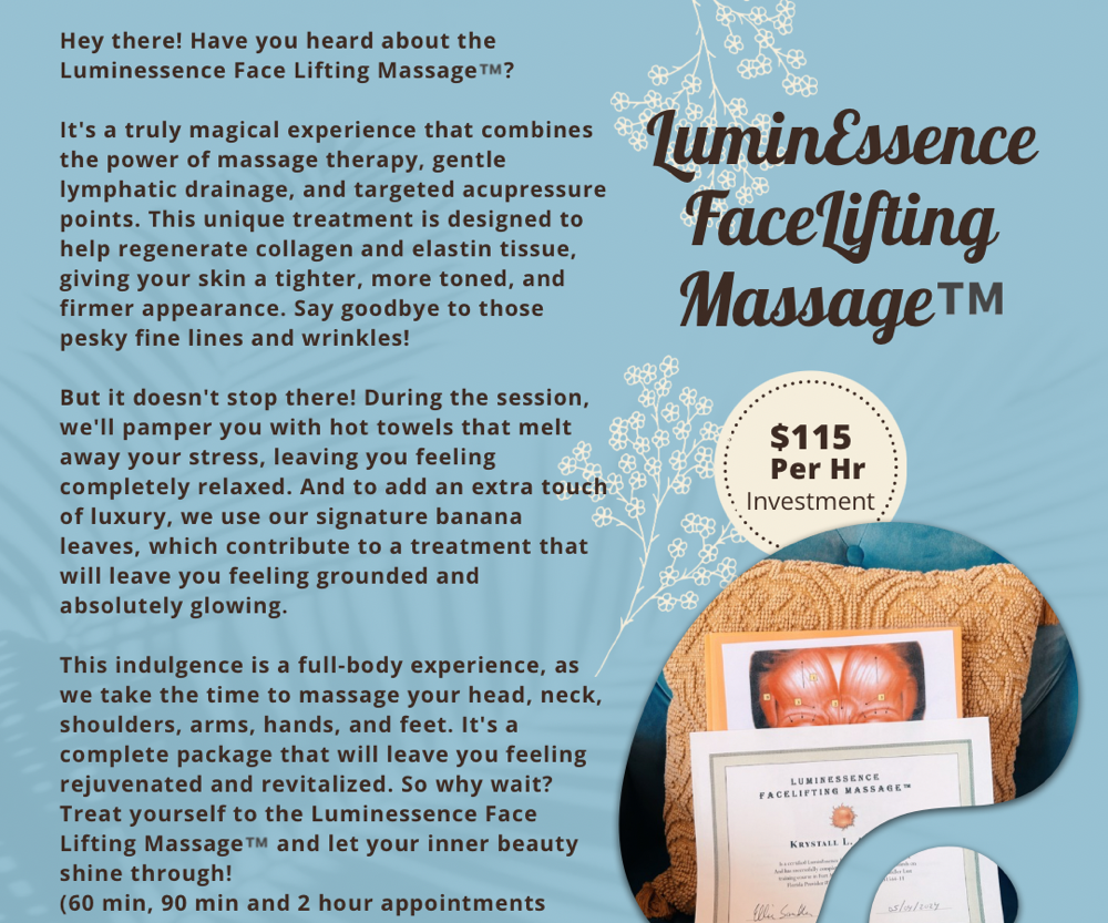 LuminEssence FaceLifting Massage™️