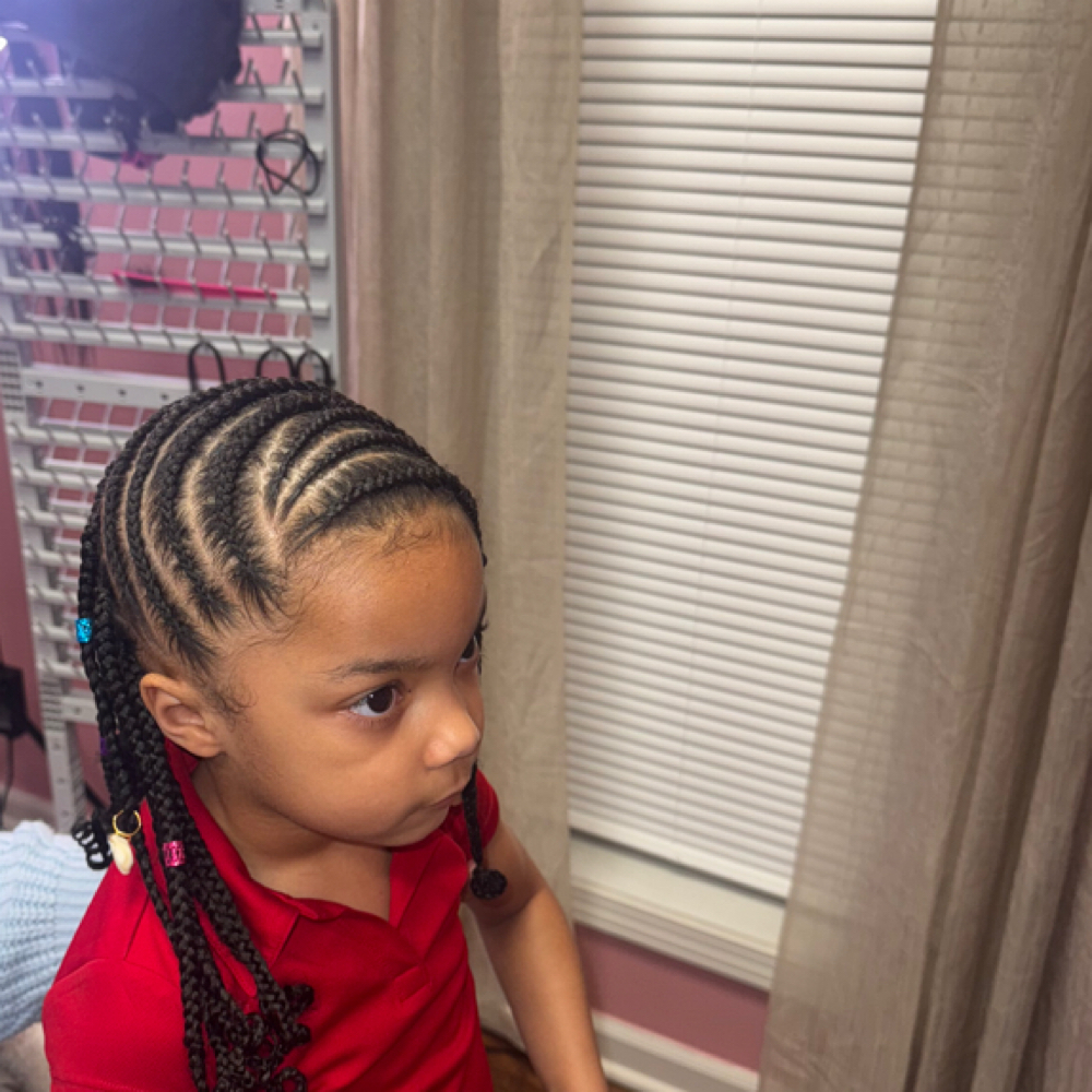 10 & Under Braids- Feed In at Shanelle Luxe Studio in Montgomery, AL