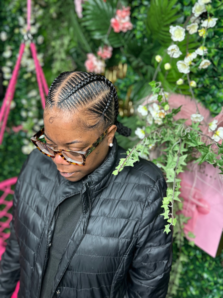 4 Criss Cross Stitch Braids
