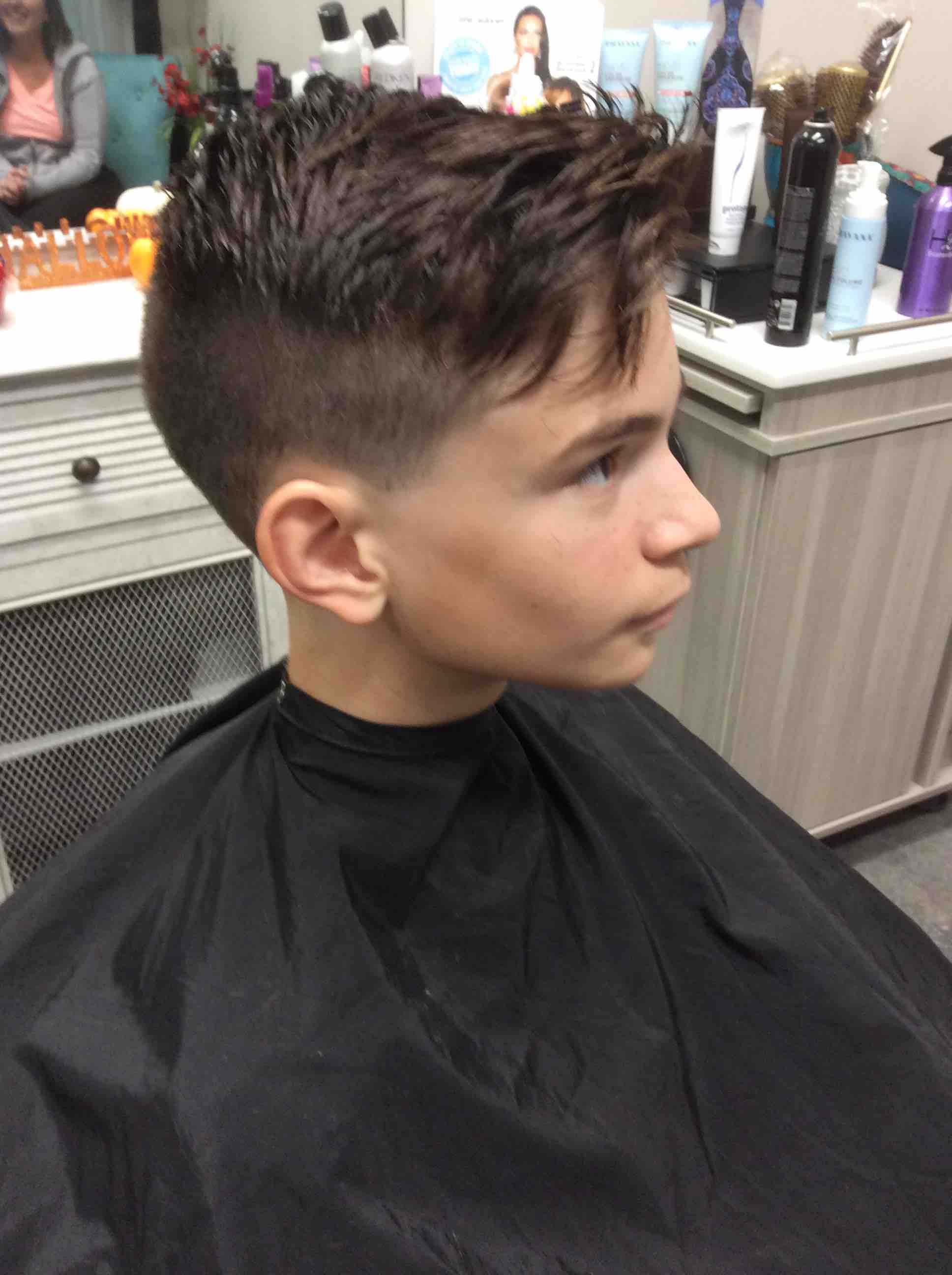 14 & under haircut