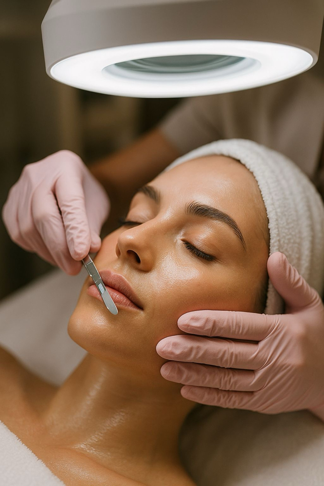The Express Dermaplane Facial at The Twisted Angel Salon & Spa in Bloomington, IN