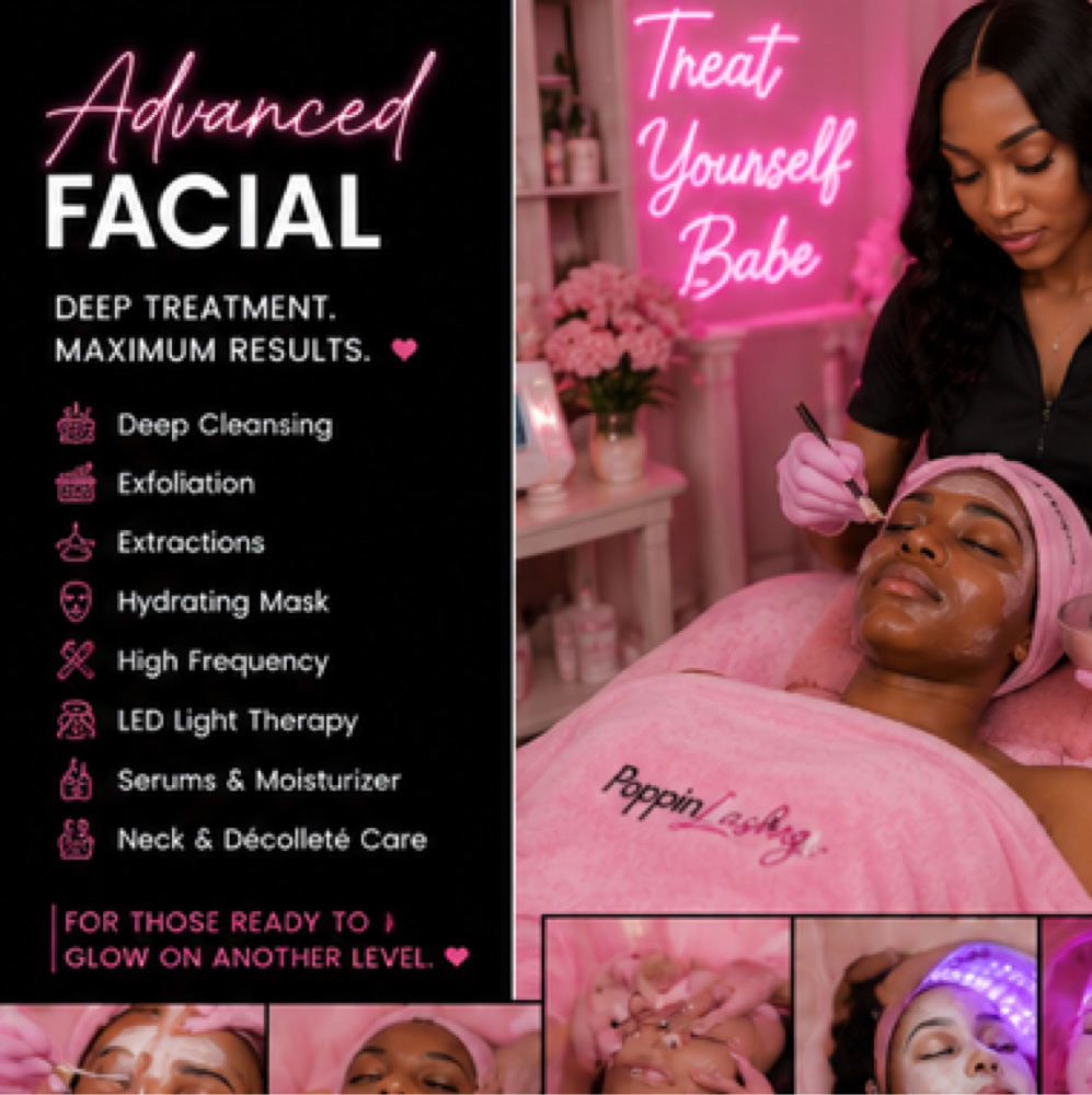 Advanced Facial at Poppinlashez