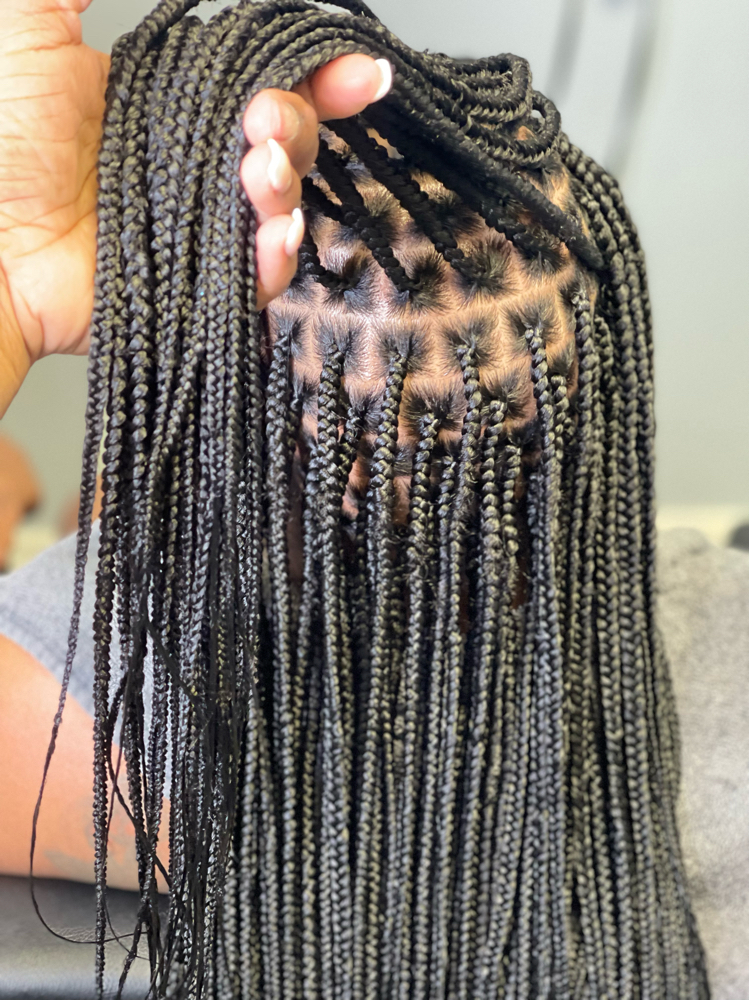 Medium Knotless plaits