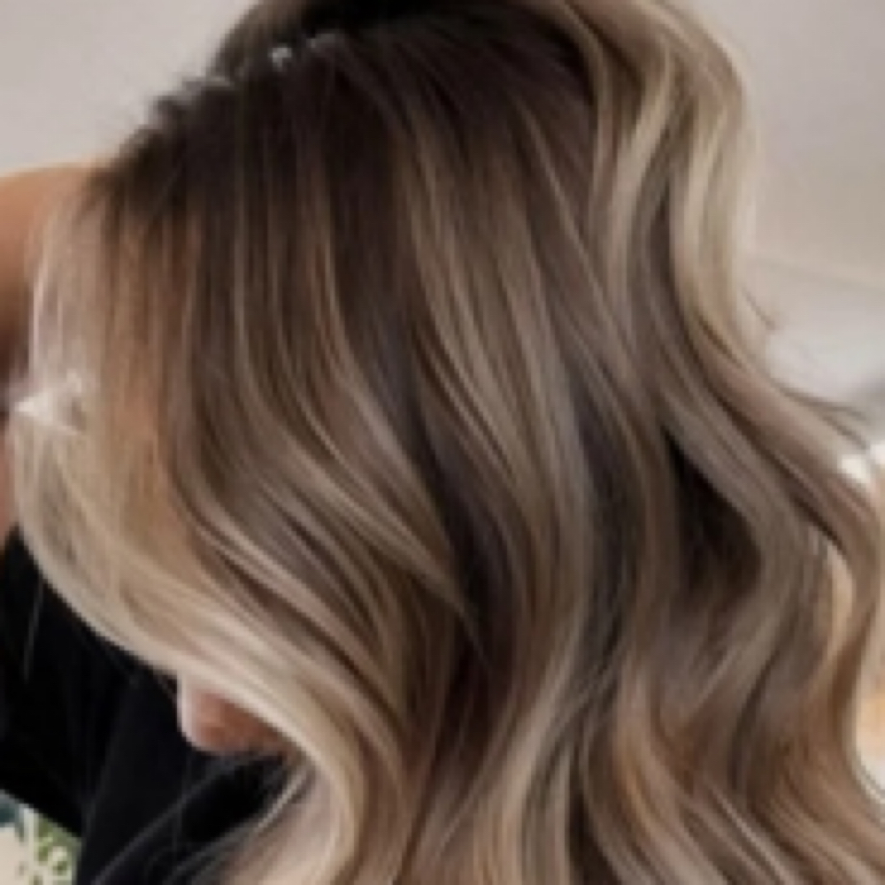 Balayage/base Color at hairby.ashleyrae_ in Ludington, MI
