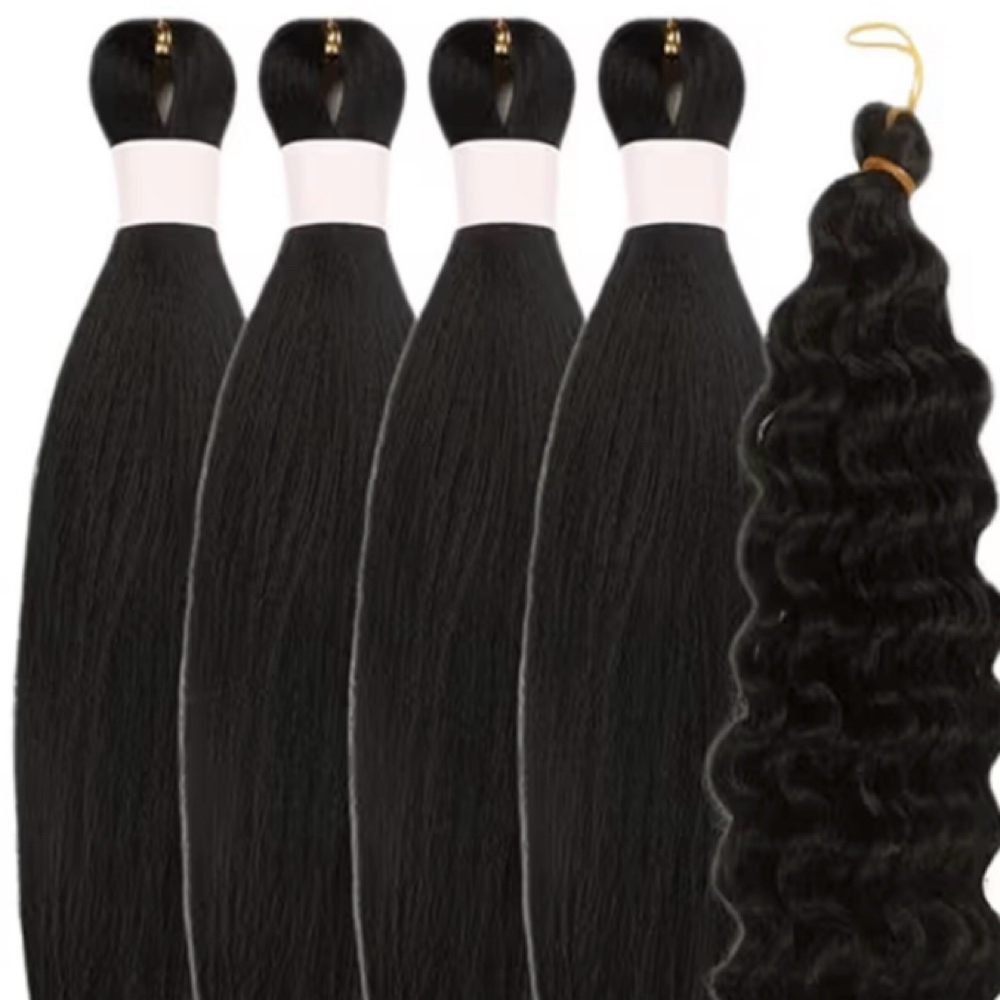 Syntetic Knotless Hair Extensions at G'Nels Braids Studio in LYNNWOOD, WA