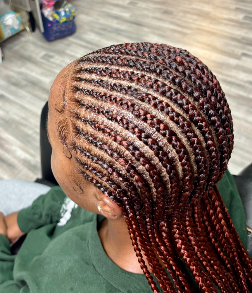 Shampoo-treatment (Braid down)