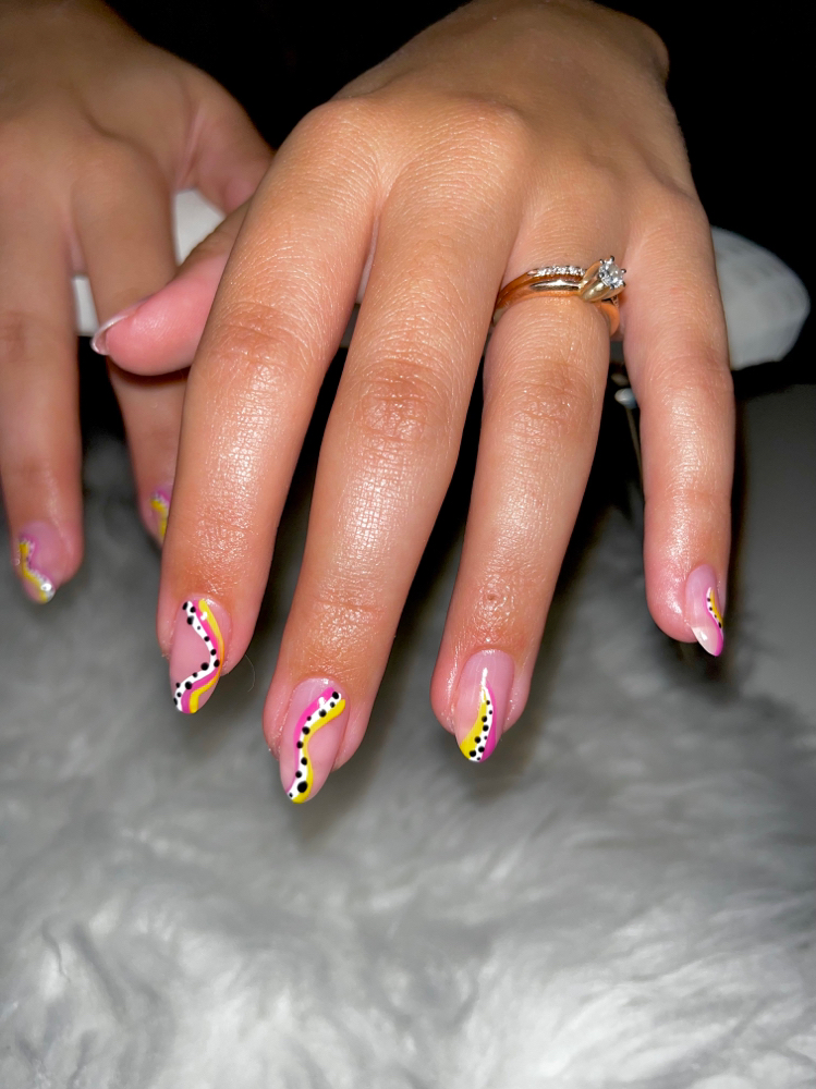 Moderate Nail Art