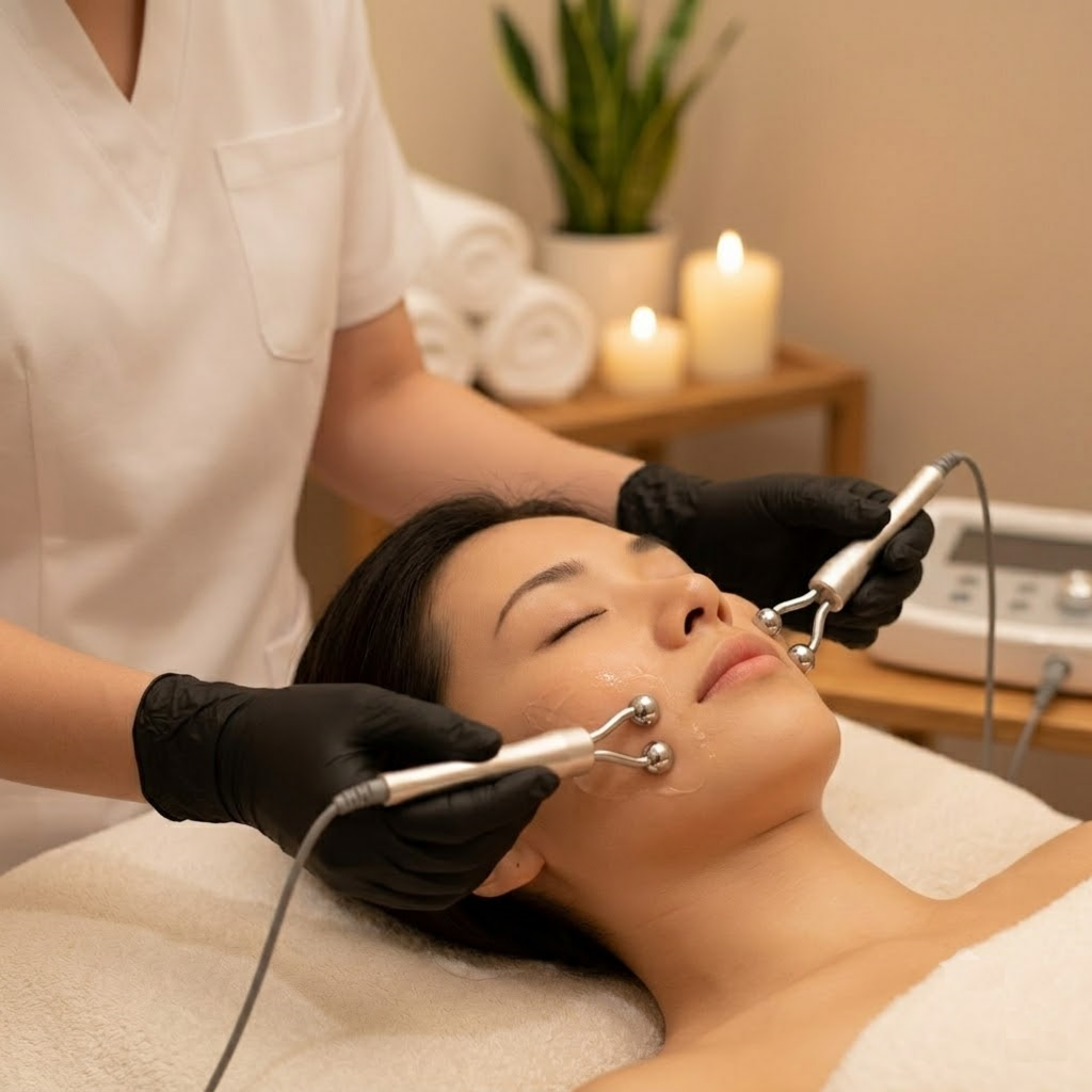 + Add-On: Microcurrent Treatment at Divine Touch By Paulina in Arlington, MA
