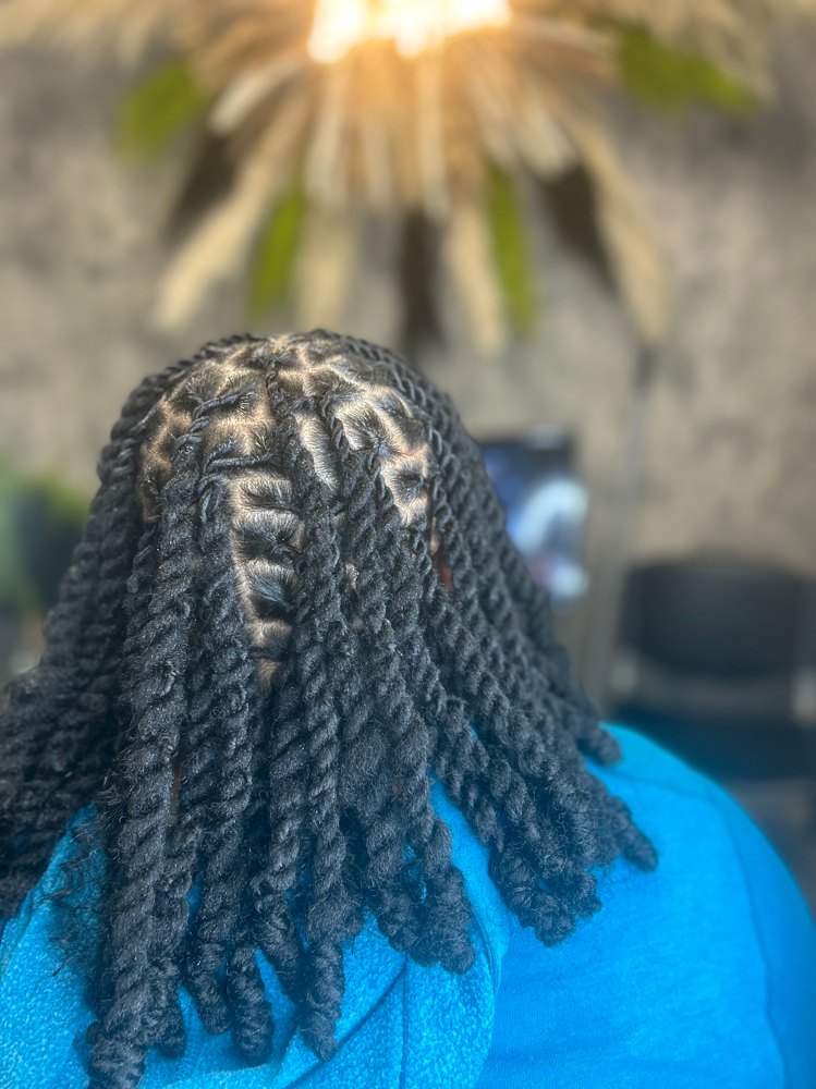 Knot Bob ( Locs Or Natural Hair ) at ChellyHairStudio in Kinston, NC