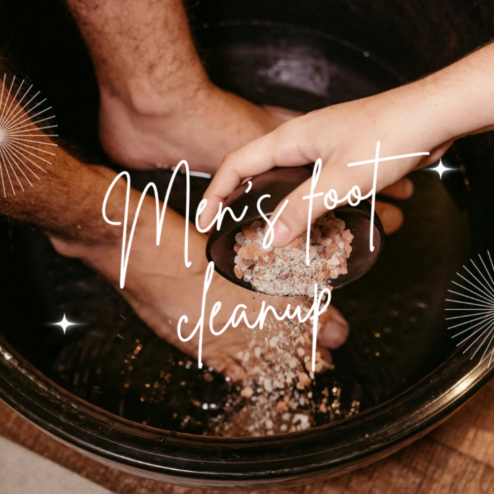 Men's Foot Cleanup at Slate and Pine in Boise, ID