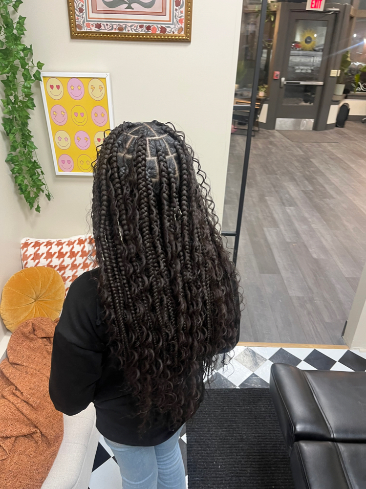 Medium Boho (Raw Human Hair Curls)