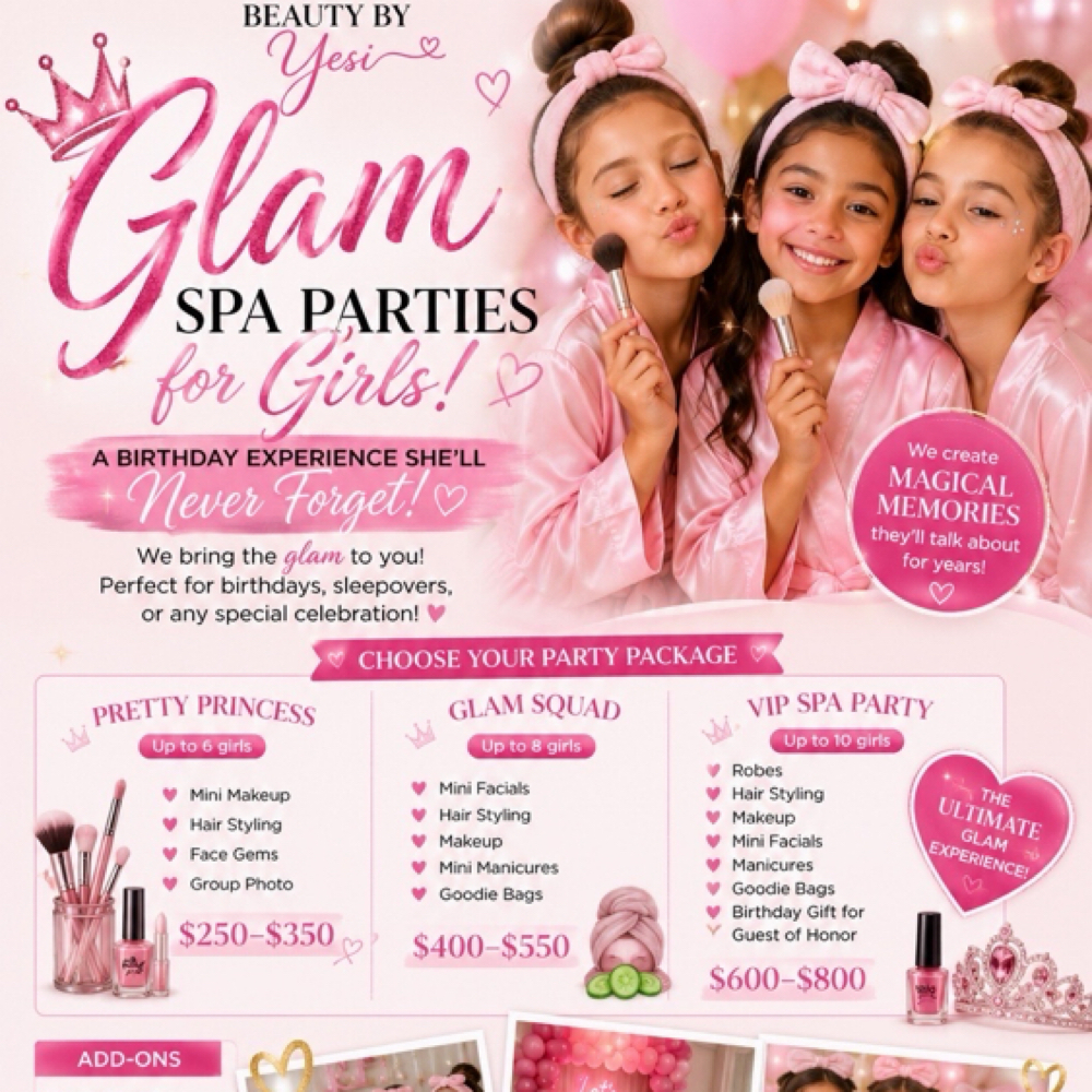 Spa Day For Parties! at Beauty by Yesi in Sacramento, CA