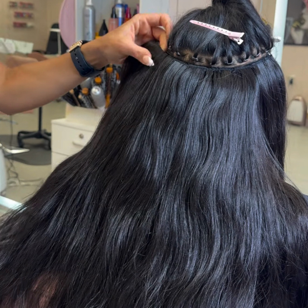 Remove Braidless Install at Arletti Hair Designs in Crofton, MD