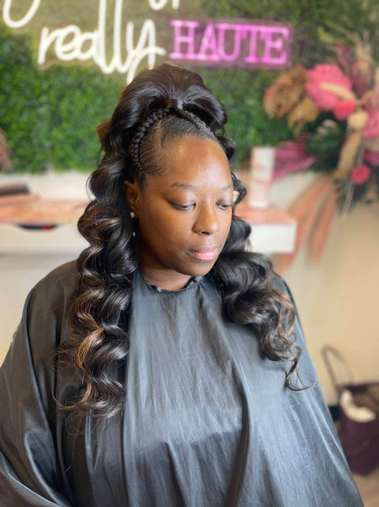 Half Up & Half Down QW