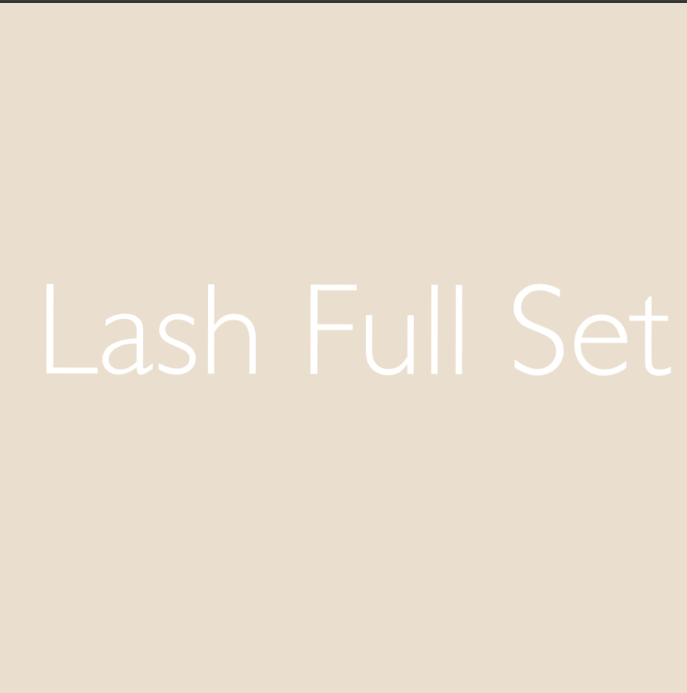 Lash Full Set