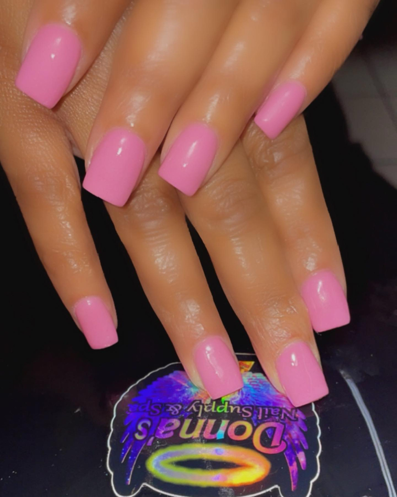 Gel Polish Acrylic Full Set (Short)