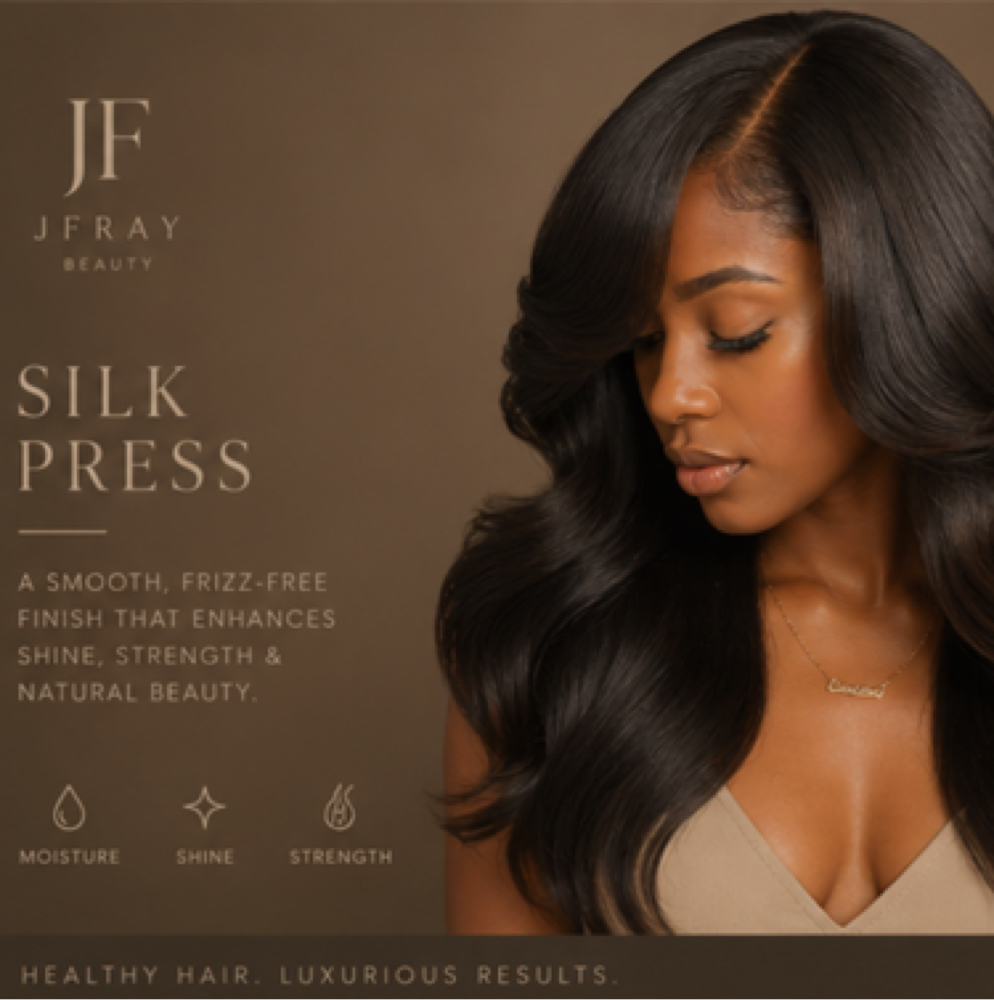 JFRAY Silk Press Experience at Jfray Hair Studio in Pantego, TX